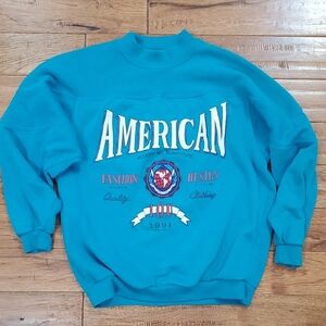 Vintage 90s IOU American Crew Neck Sweater